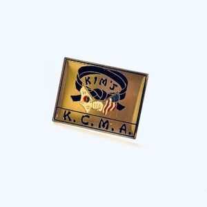 Kim’s K.C.M.A Enamel Pin, Martial Arts, Souvenir Pin